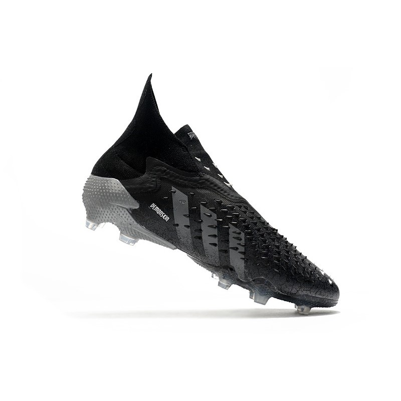 Adidas PČervenéator Freak FG Superstealth Černá Šedá Bílý